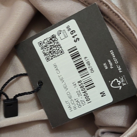 Garage Velvet Crop Top - Picture 3 of 3